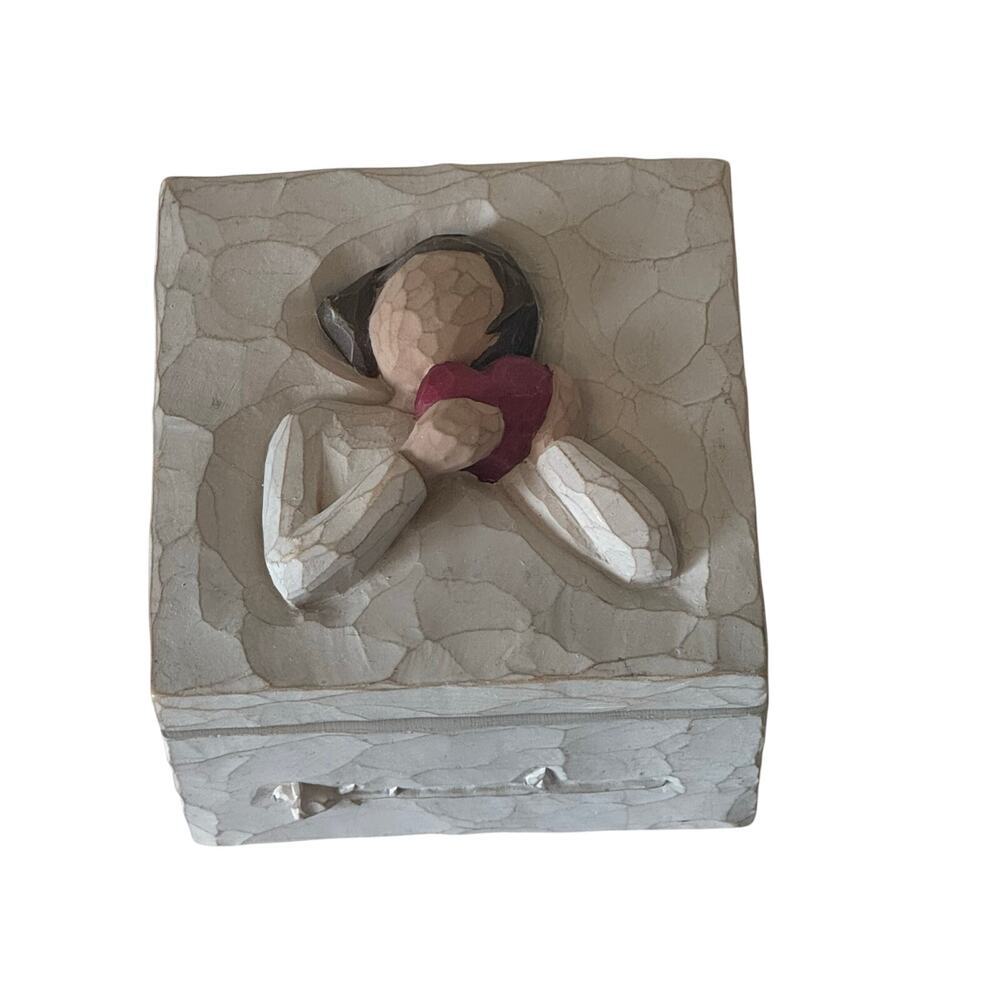 Willow Tree "From the Heart" Trinket Box 2003